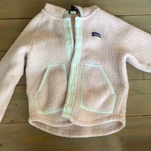 Pink Patagonia kids jacket